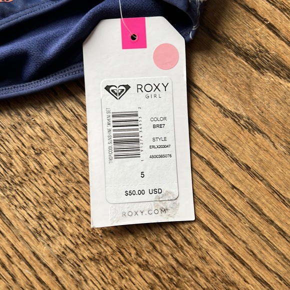 NWT Roxy Girl Bikini (Bottoms only) - Picture 2 of 3
